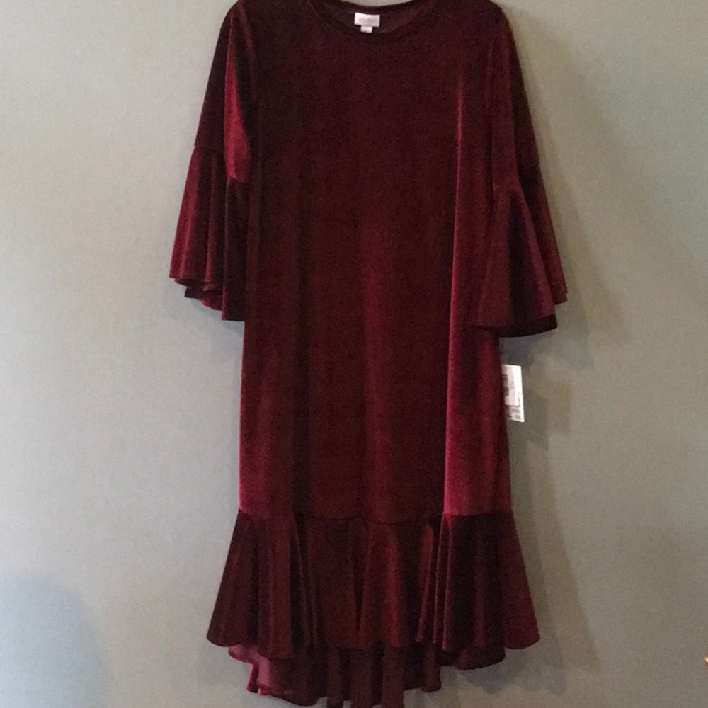 LuLaRoe Large Maurine dress brand new with tags